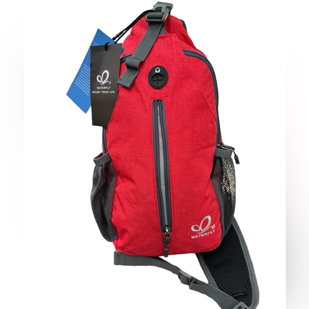 WATERFLY SLING CROSSBODY BAG Watermelon Red Color